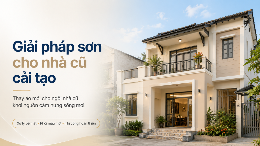 Nhà cũ cải tạo