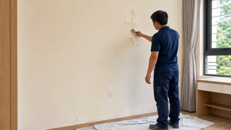 Sơn lại nhà có cần cạo hết lớp sơn cũ? Đừng vội cạo khi chưa kiểm tra